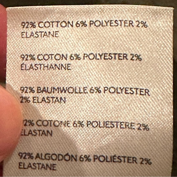 We The Free Jeans Womens Crop 29x 25.5 Distressed Green High Rise Frayed Stretch - Picture 11 of 13